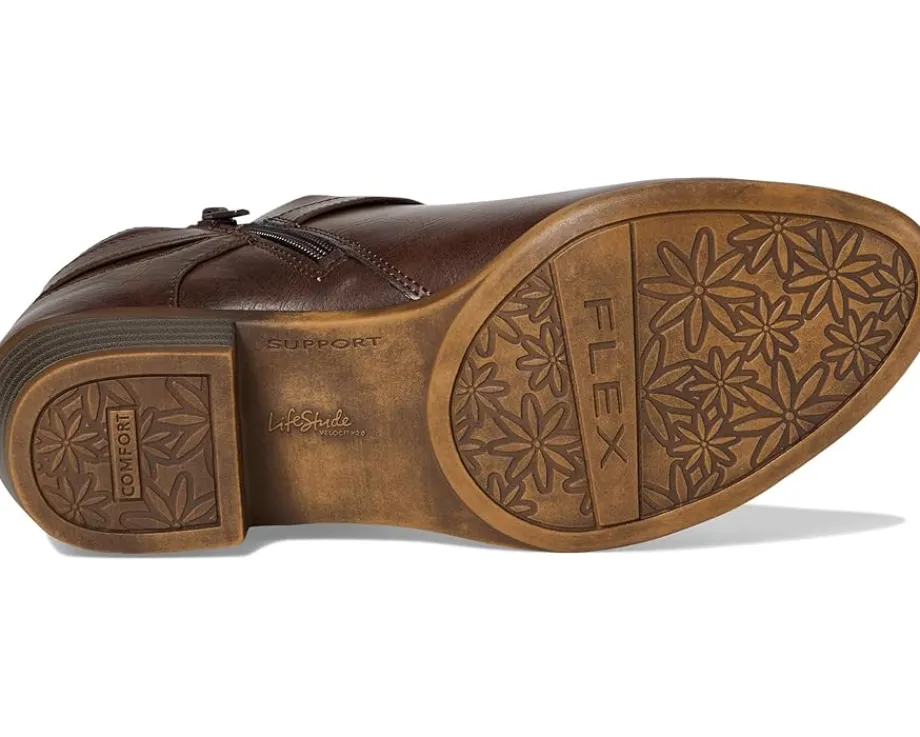 Women LifeStride Alexander Block Heel Ankle Bootsies