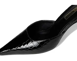 Steve Madden Alexi Black Croco Sale