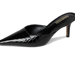 Steve Madden Alexi Black Croco Sale