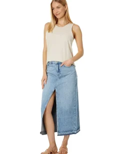 Splendid Ali Heather Lurex Tank Moonstone Sale