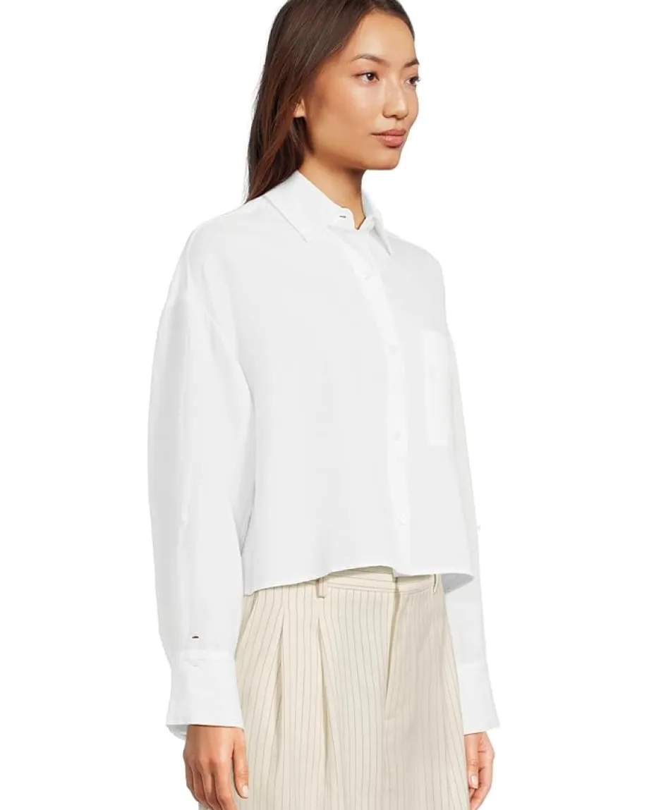 Women Madewell Alice Shirt - Cotton Linen