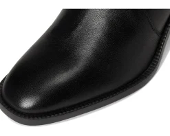 Lucky Brand Alivia Leather Boots Black Clearance