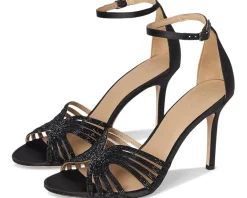 Women Lauren Ralph Lauren Allie Embellished Multistrap Sandals