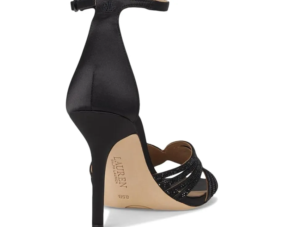Women Lauren Ralph Lauren Allie Embellished Multistrap Sandals
