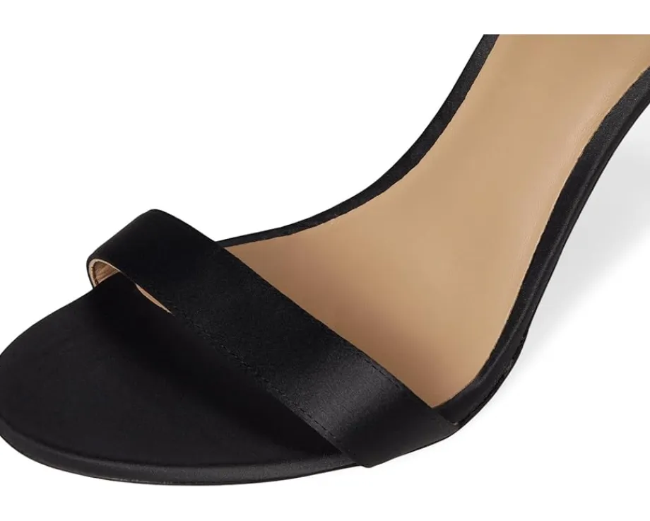 Women Lauren Ralph Lauren Allie Pave-Buckle Satin Sandals