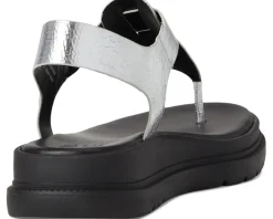 Naturalizer Alyssa Silver Faux Leather