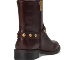 Vince Camuto Amais Biker Boots Rich Mahogany Online