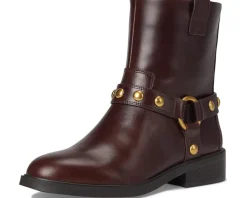 Vince Camuto Amais Biker Boots Rich Mahogany Online