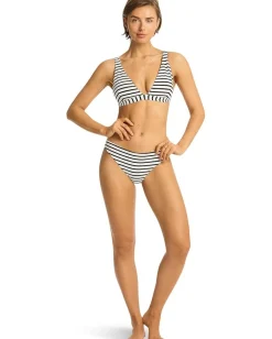 Women SEA LEVEL SWIM Amalfi Longline Tri Top