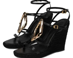 Schutz Amarilis Wedge Black 5 Clearance