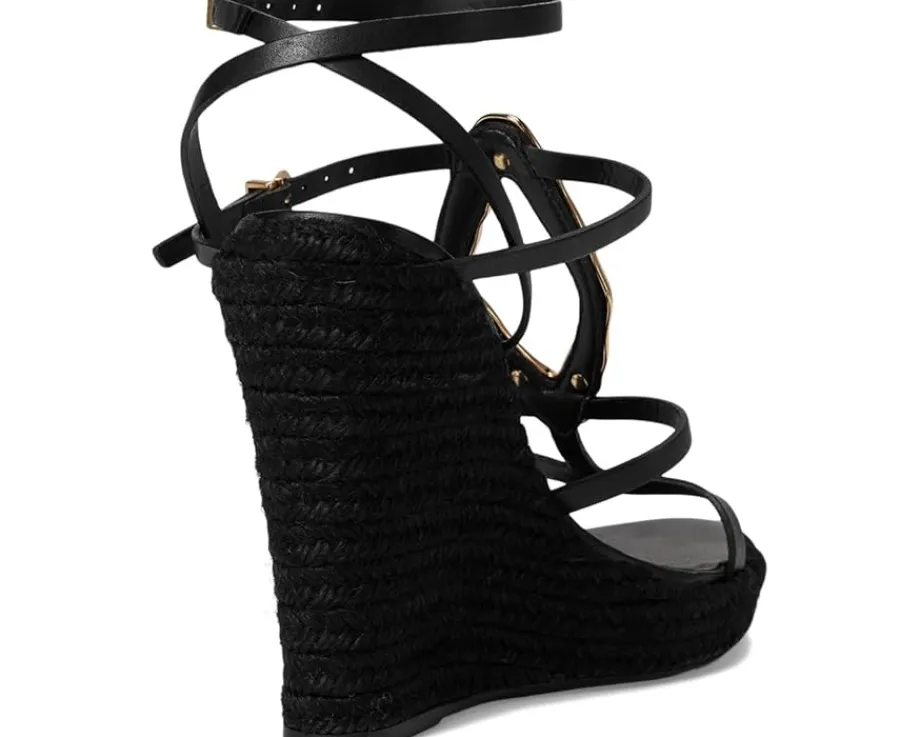 Schutz Amarilis Wedge Black 5 Clearance