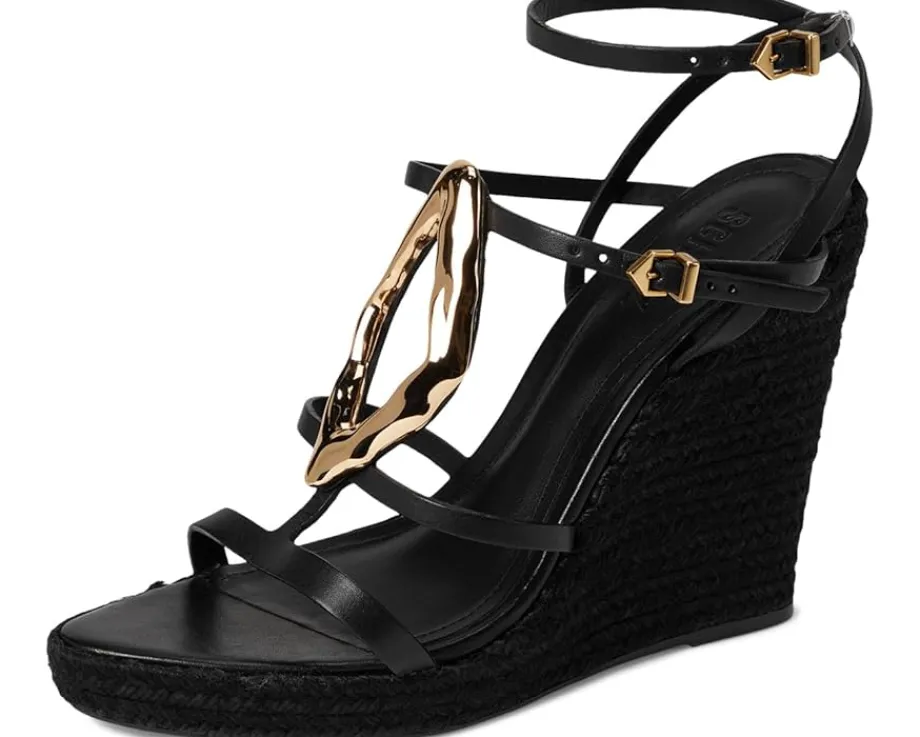 Schutz Amarilis Wedge Black 5 Clearance