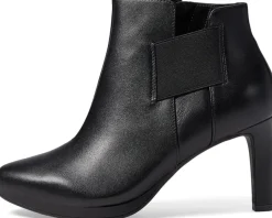 Clarks Ambyr Rise Black Leather Online