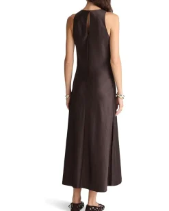 Women Madewell Ameera Dress -drapey Satin.