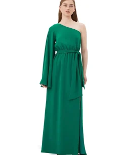 Trina Turk Amida Dress Emerald Hot