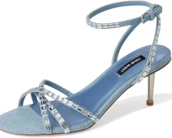 Nine West Amseta Light Blue Denim Sale