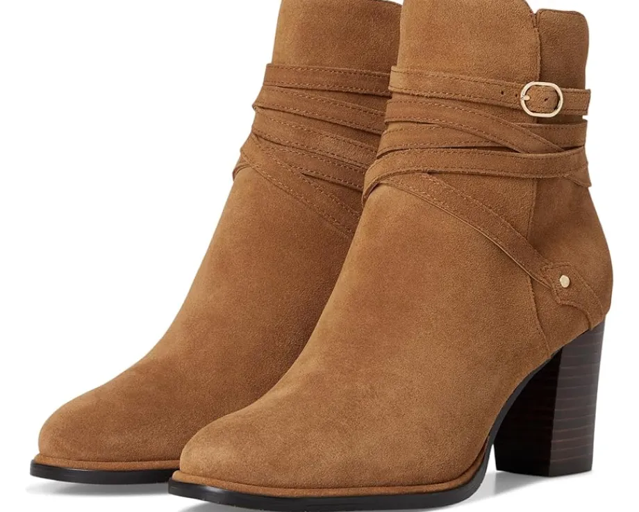 Johnston & Murphy Amy Belted Bootie Whiskey