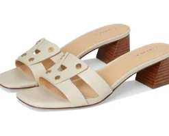 Calvin Klein Andrae Ivory Leather Hot