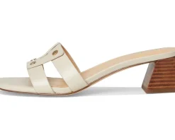 Calvin Klein Andrae Ivory Leather Hot