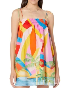 Show Me Your Mumu Angel Mini Dress Rainbow Key Clearance