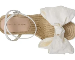 Loeffler Randall Angelina Bow Wedge Cream/Natural Online