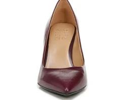 Naturalizer Anna Deep Plum Purple Leather Sale