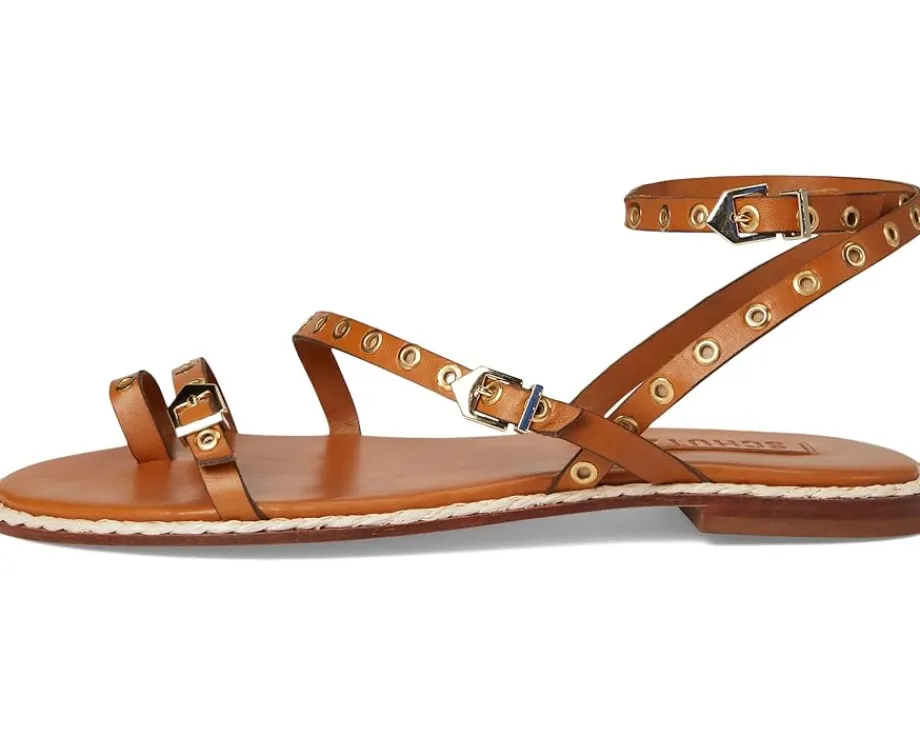 Schutz Annete Flat Cuoio Brown Clearance