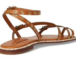 Schutz Annete Flat Cuoio Brown Clearance