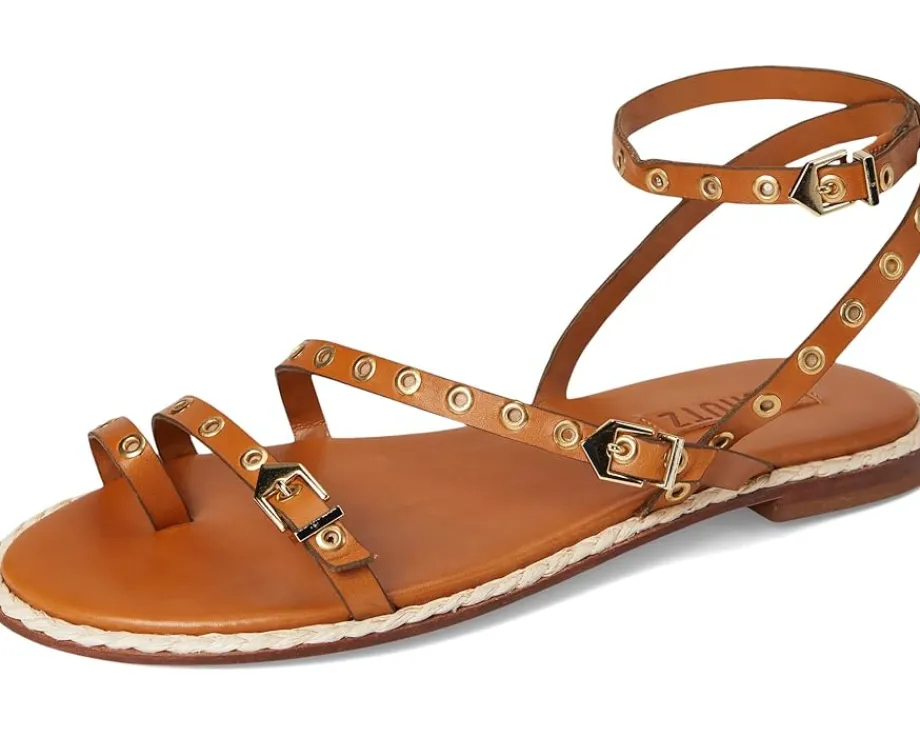 Schutz Annete Flat Cuoio Brown Clearance