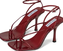 Steve Madden Annie Wine Patent Sale