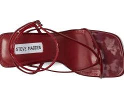 Steve Madden Annie Wine Patent Sale