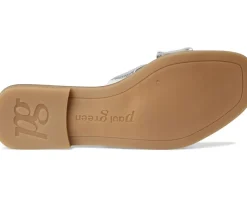 Paul Green Annie Slide Aluminium Metallic Future Clearance