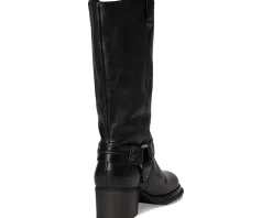 Free People Anok Harness Moto Boots Black Distressed Le Online
