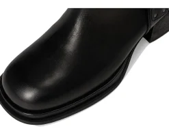 Free People Anok Harness Moto Boots Black Distressed Le Online