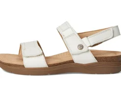 Clarks April Clover Off White Combi Leather Discount