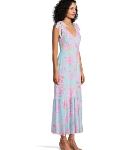 Lilly Pulitzer Aquinnah Maxi Dress Multi Royal Coral Online
