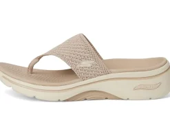 SKECHERS Arch Fit 2.0 Quick-Dry 3-Pt Taupe Discount