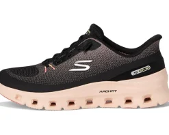 SKECHERS Arch Fit Glide-Step Pro Hands Free Slip-ins Black Coral Best