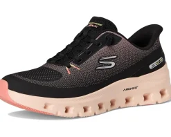 SKECHERS Arch Fit Glide-Step Pro Hands Free Slip-ins Black Coral Best