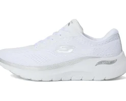 SKECHERS Arch Fit 2.0-Glow The Distance White Silver Hot