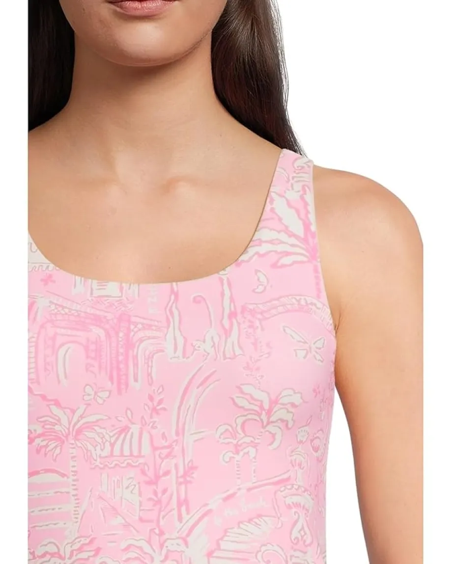 Women Lilly Pulitzer Ari Reversible Active Tan