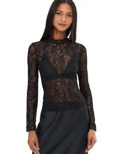 Women AllSaints Aria Lace Top