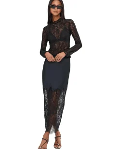 Women AllSaints Aria Lace Top