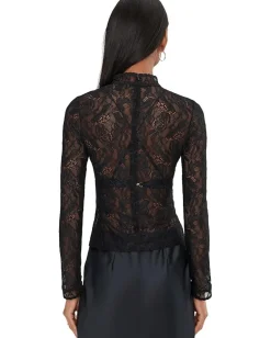 Women AllSaints Aria Lace Top
