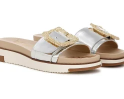 Sam Edelman Ariane 2 Soft Silver Specchio New