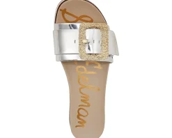 Sam Edelman Ariane 2 Soft Silver Specchio New