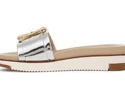 Sam Edelman Ariane 2 Soft Silver Specchio New