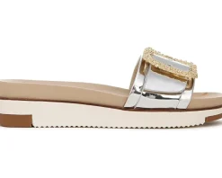 Sam Edelman Ariane 2 Soft Silver Specchio New