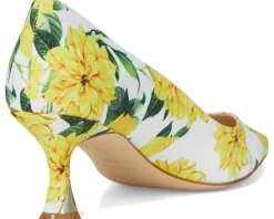 Nine West Ariella 2 Yellow Rose Floral Multi Hot