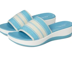 Clarks Arla Hollis Light Blue Combi Textile